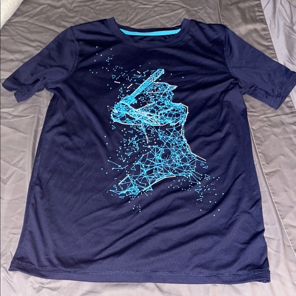 all in motion Other - Navy Blue Graphic Men's Shirt
